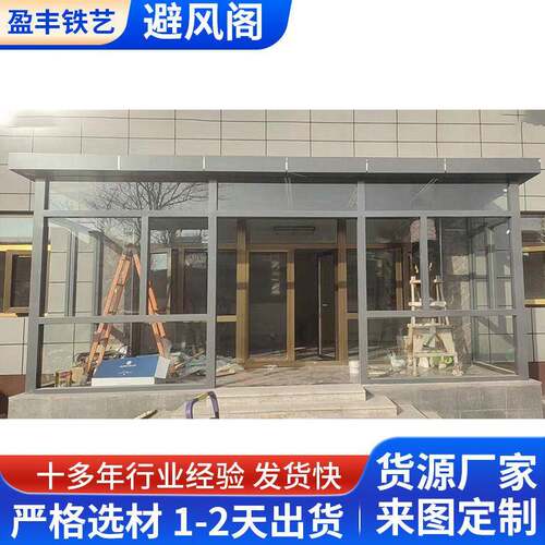 避风阁门小区售楼部大堂KTV不锈钢平推门玻璃地弹簧平开大门
