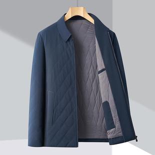 C休爸爸装 1966 外套翻领衣中年男夹棉闲爷爷棉服 男上士装 秋冬款