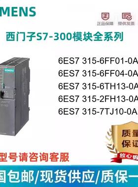 西门子315-2DP/PN6ES7 315-6FF01/6FF04/6TH13/2FH13/7TJ10-0AB0