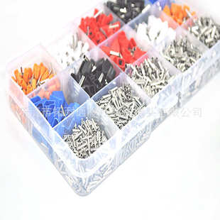 预管型冷厂家端子绝缘端子盒装 接线批发2340pcs端子组合压