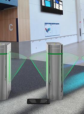 esd静电检测人行闸机无尘车间入口esd静电测试翼闸门禁系统实测数