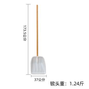 加铁片塑料锹塑料铲子工业塑料撬料铲加厚铲斗家用钢化胶铲产加大