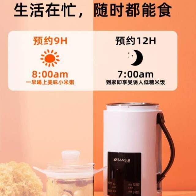 山水电热水壶旅行小型便携式出差水杯子电热不锈钢迷你多功能