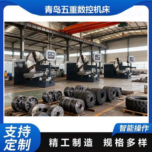 五重数控C6016大头重型法兰车床高功率1400mm回转直径操作简