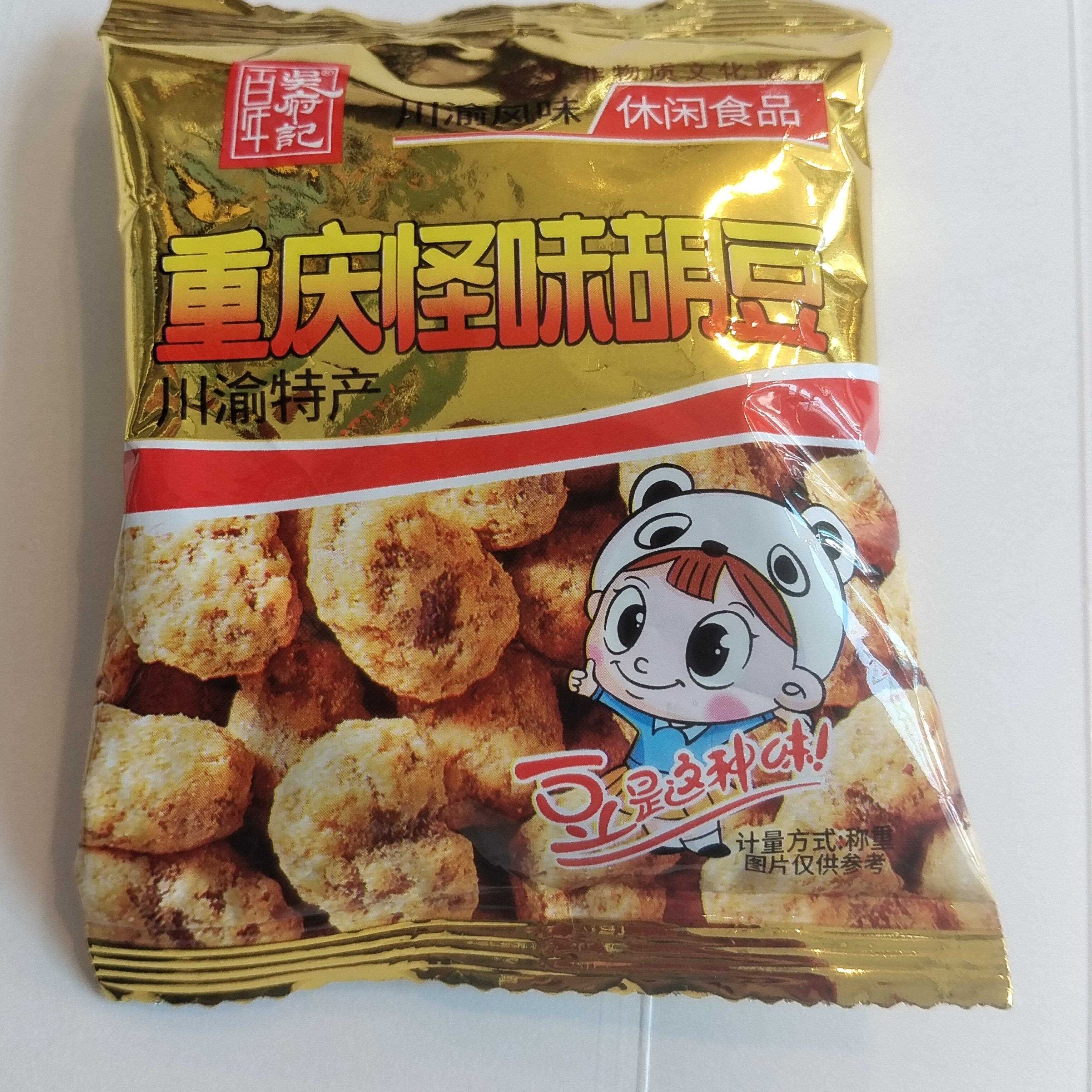 百年吴府记重庆怪味胡豆休闲 零食散称小包装豆类小吃