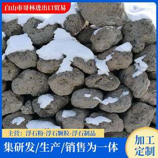 浮石颗粒浮石大块50-80公分园艺轻石微景观装饰量