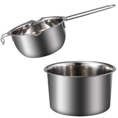 Pan Melting Pot Steamer Stainless Steel Chocolate Cooking