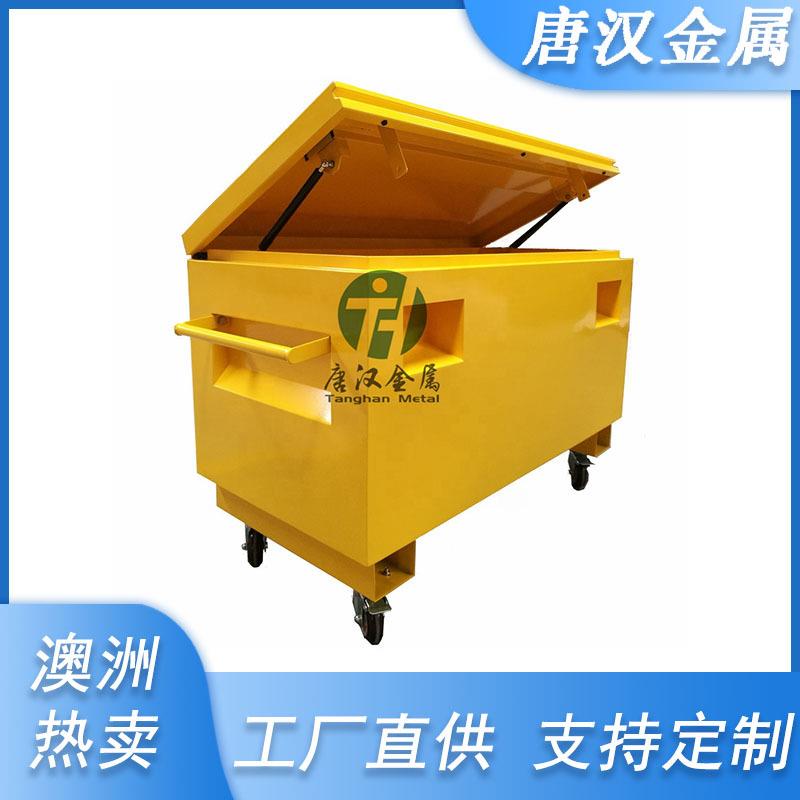 出口澳大利亚铁质重载卡车工具箱皮卡工地两用steeljobsitebox