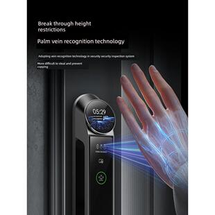 Deschmann人脸识别指纹锁视觉电子密码 锁家用防盗门锁全自动智能