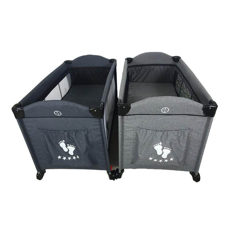 便边携式可折叠婴儿32370床拼床接大床床宝宝可床摇篮床升降床婴