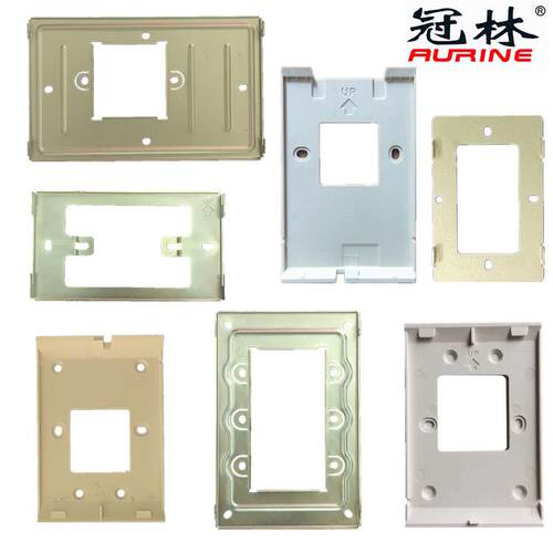 冠林米立可视对讲室内分机AH1-F3VC底座挂板门禁挂钩挂扣背扣挂件