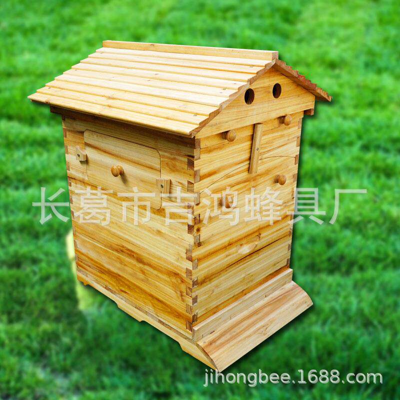 出口款自流蜜蜂箱自动取蜜蜂箱装置蜂巢脾框养蜜蜂厂家大量供应