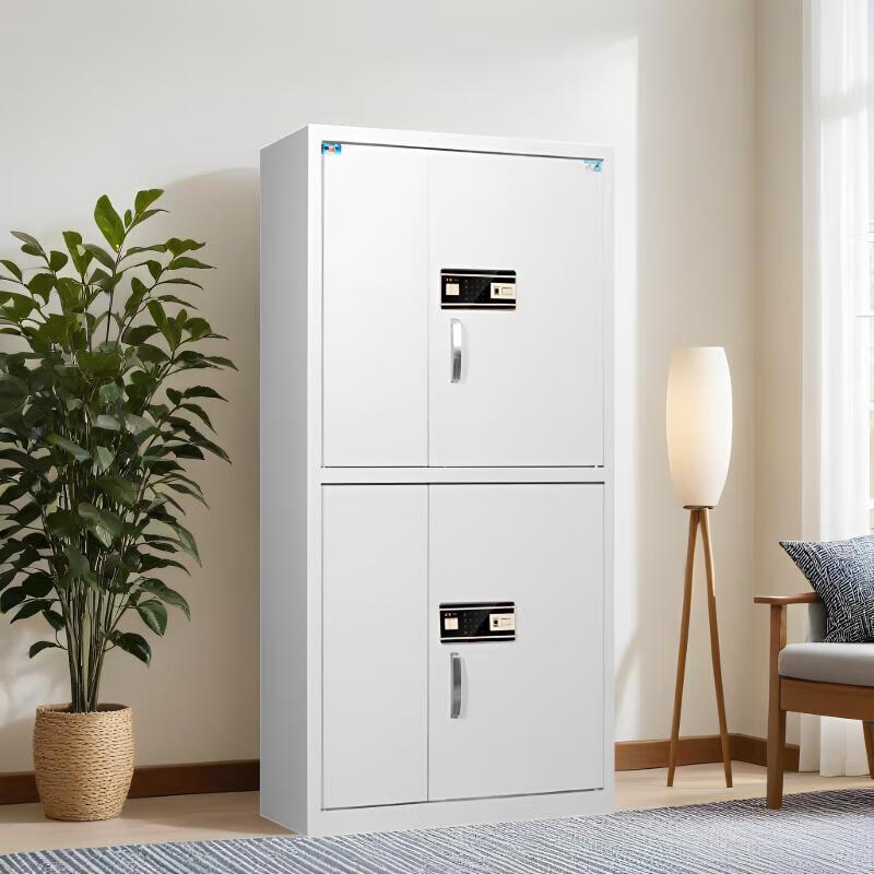 牌制保密柜加厚财务办公文件柜档虎案资料钢储物子电指纹密HP-185