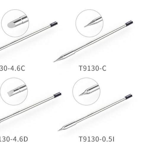 安泰信T91590一体式焊咀烙铁头电镊子发热芯TS50无品牌/T9130T150