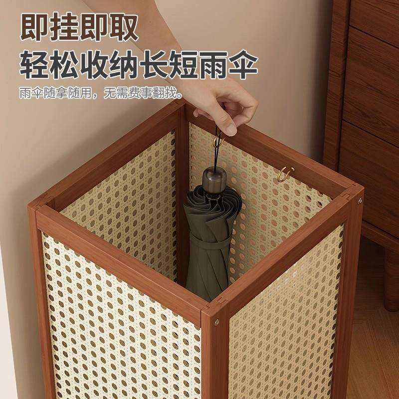 雨伞收纳架家用门口放置置物架方形沥水神器落地存放架收纳整理架
