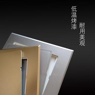 检修口装饰盖自粘墙面免打孔方形开口式卫生间下水管遮挡abs盖板