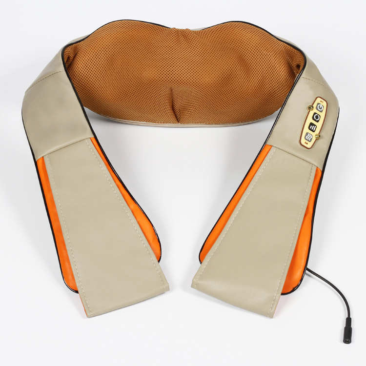 劲椎揉捏按摩披肩多功能电动加热肩劲捶打揉捏全身按摩器