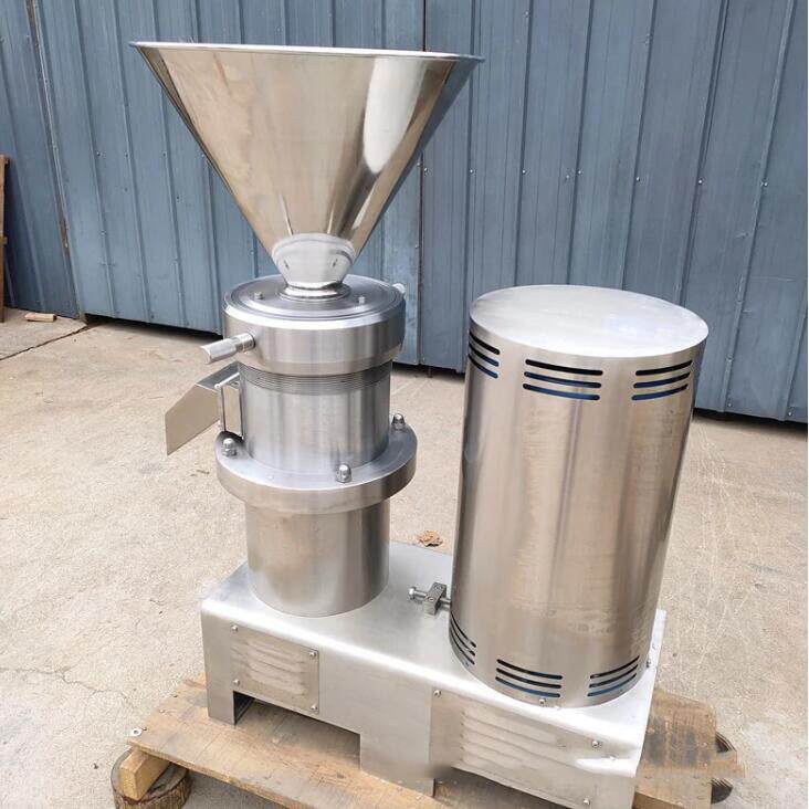 130型胶体磨 芝麻花生番茄自动乳化磨胶机 不锈钢胶体磨