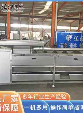 机供应洋葱清清洗去皮 不锈钢胡萝卜毛备辊洗机设 支持596咨询