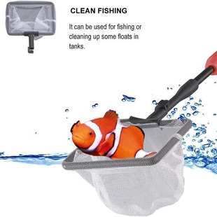 鱼缸玻璃清洁刷子水族箱清洁工具 6合1 清洁套装藻类刮刀清垢