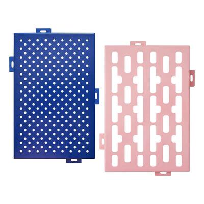 雕花装饰单板幕墙缕弧形空穿孔孔外墙铝板罩造型铝冲厂家门头氟碳