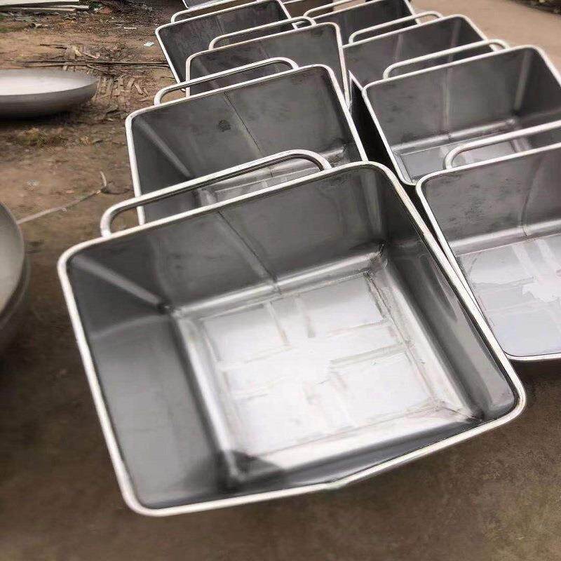 不锈食钢万食品肉料车家厂直供肉加工运料车向轮调452味品料斗车