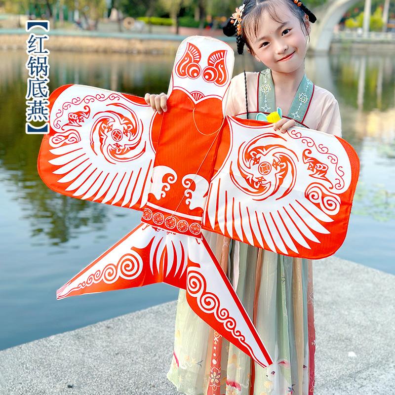 潍坊传统竹子纸鸢风筝纸鸢成人图片