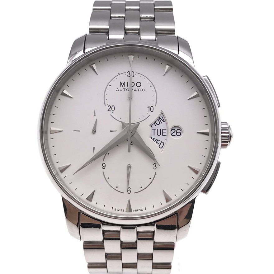 全套98新42mm美度贝伦赛丽M8607.4.11.12自动机械男士手表银盘