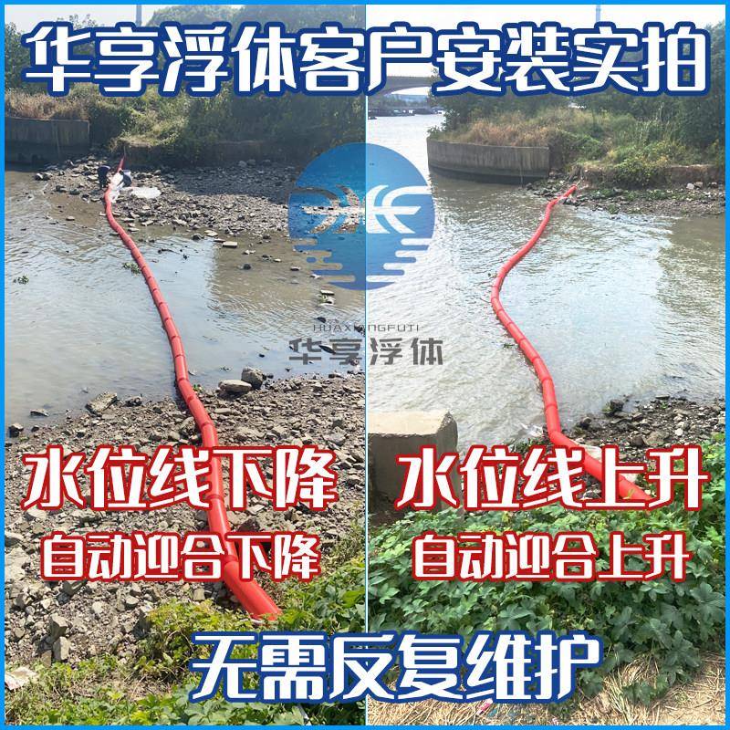 污管道浮筒拦水面工程浮体水上夹管河流沙清淤01排抽海上塑对料浮