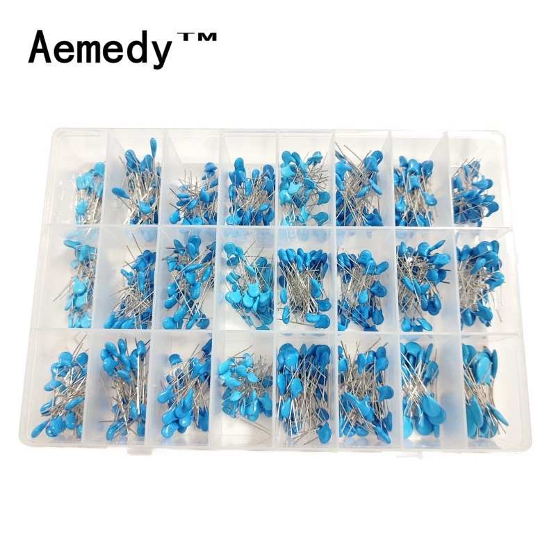 24种高压瓷片电容 1kv 套装 102-223 磁片瓷介1000v盒装 700PCS