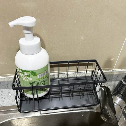 Kitchen Storage Rack for Sponges, Scouring Pads, Dish Soap,