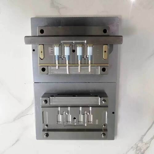 插头模具TYPE-C外模插头模具工厂加工尾卡模具ACUSB数据线