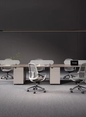 员办公桌椅职组4/双人位合BEH简约现代员电脑桌屏风工卡座办公室