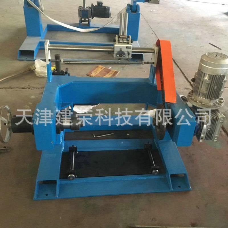 电梯绳无轴股机叉臂式收线机可调小型电缆自动捻股机收线机