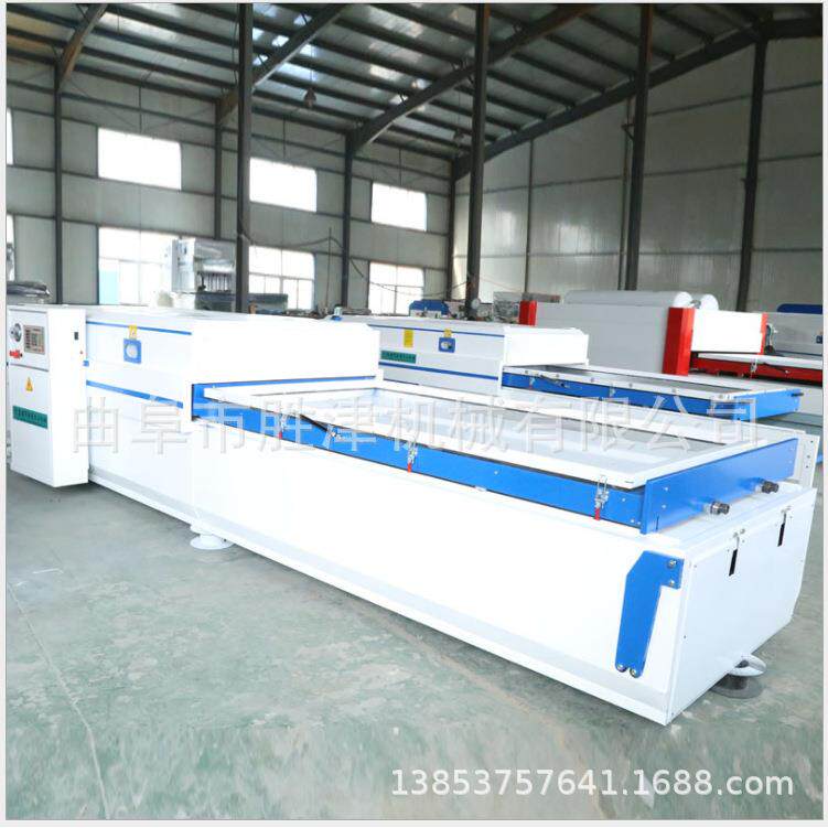 衣柜橱柜门真空覆膜机触摸屏控制系统方便单箱单工位真空吸塑机