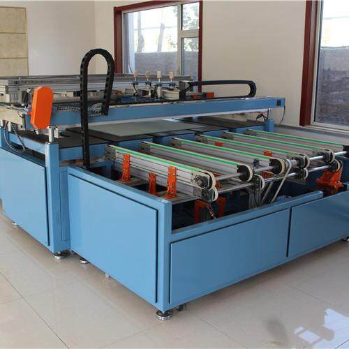 山东厂家丝印机穿梭式全自动定位玻璃丝网印刷设备临清