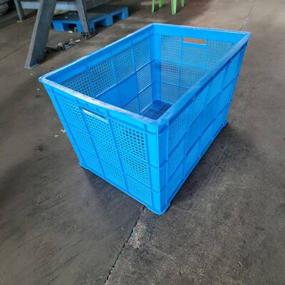 755筐塑料筐服装纺织周转筐快递货框塑料中号680筐周转箱储物