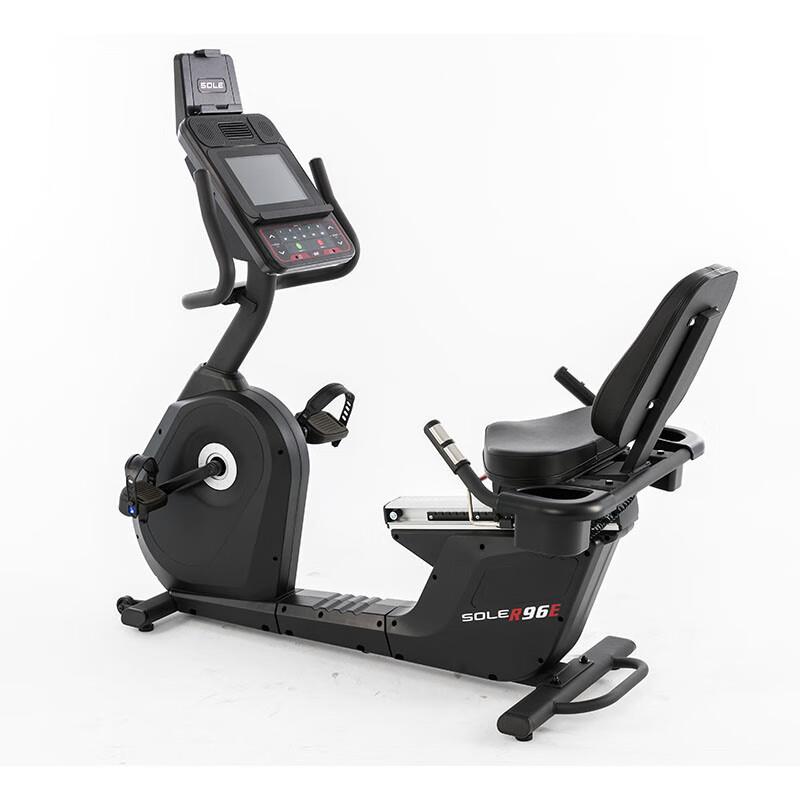 美国SO健LER96E商卧式电磁控用R96E身车身智能触控健房靠背脚踏车