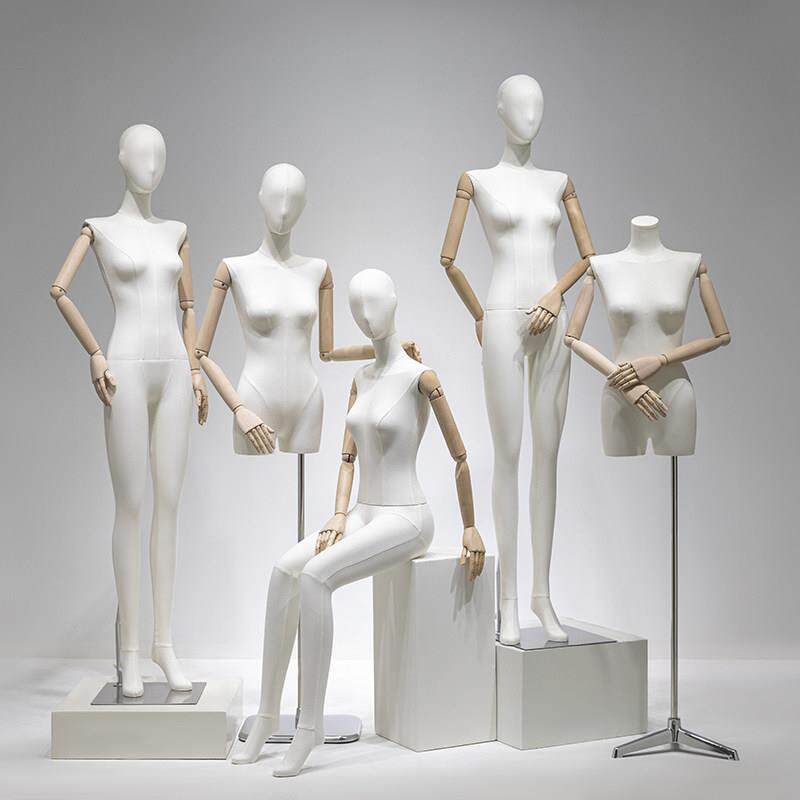 服装店平肩挂件手模特道具半身橱窗人台EP雅莹女装人偶全身展示架