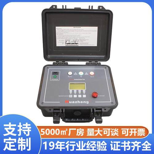 绝缘电阻测试仪2500v 10000v 可调高压数字兆欧表 CE认证