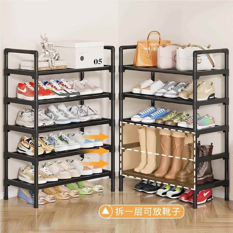 简易鞋架架宿舍家小用济门口多层M3cfzCuZ子窄型收纳鞋柜爆款金属