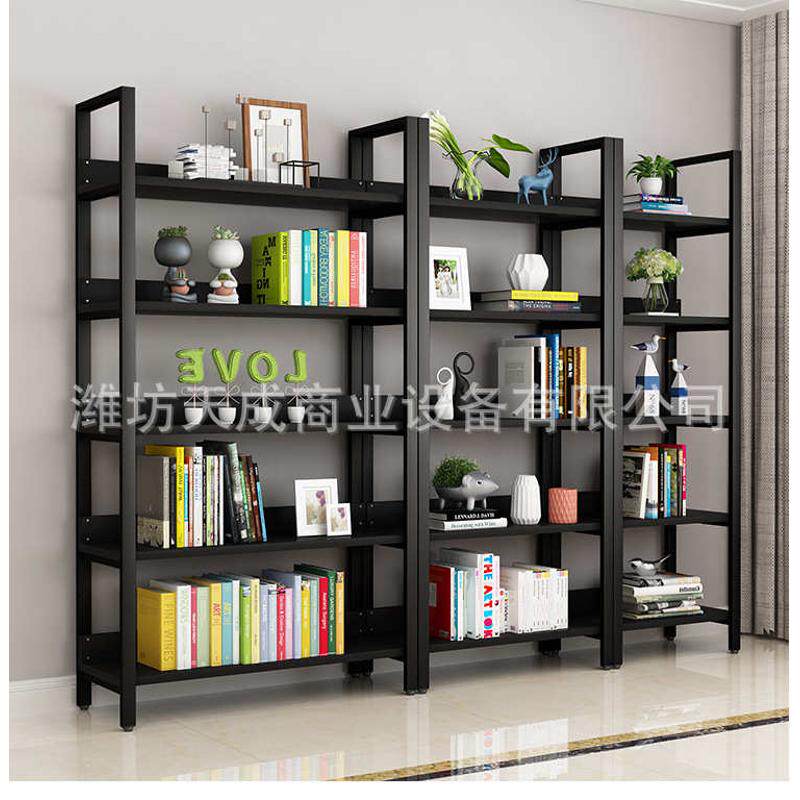 钢木货架 定/制鞋架书架简易产品展示架 储物架客厅家具陈列货架