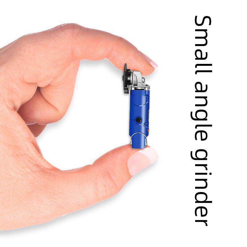 小角磨床迷你家用微型电动切割机电动磨床手摇磨床切割刀片座