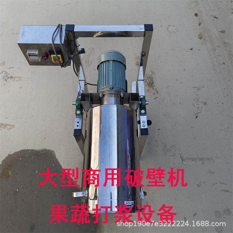 商用小型蔬菜水果打浆机大型果蔬面专用打汁神器打泥机瓜果破壁机