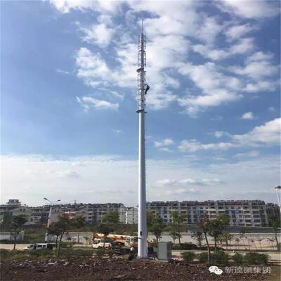 厂价销售通信工程项目用5G基站5G通信塔避雷塔信号塔一体化基站