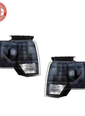 适用2013-2014猛禽F150前大灯黑色DL3Z13008FB DL3Z13008DB