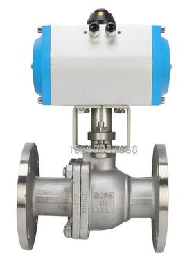 直销气动不锈钢球阀气动不锈钢法兰球阀Q641F-16P