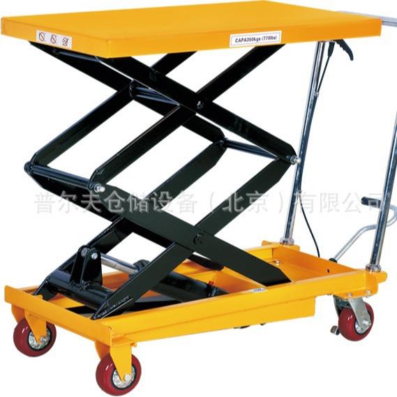 500kg Manual Hydraulic Single Truck Scissor Lift Table