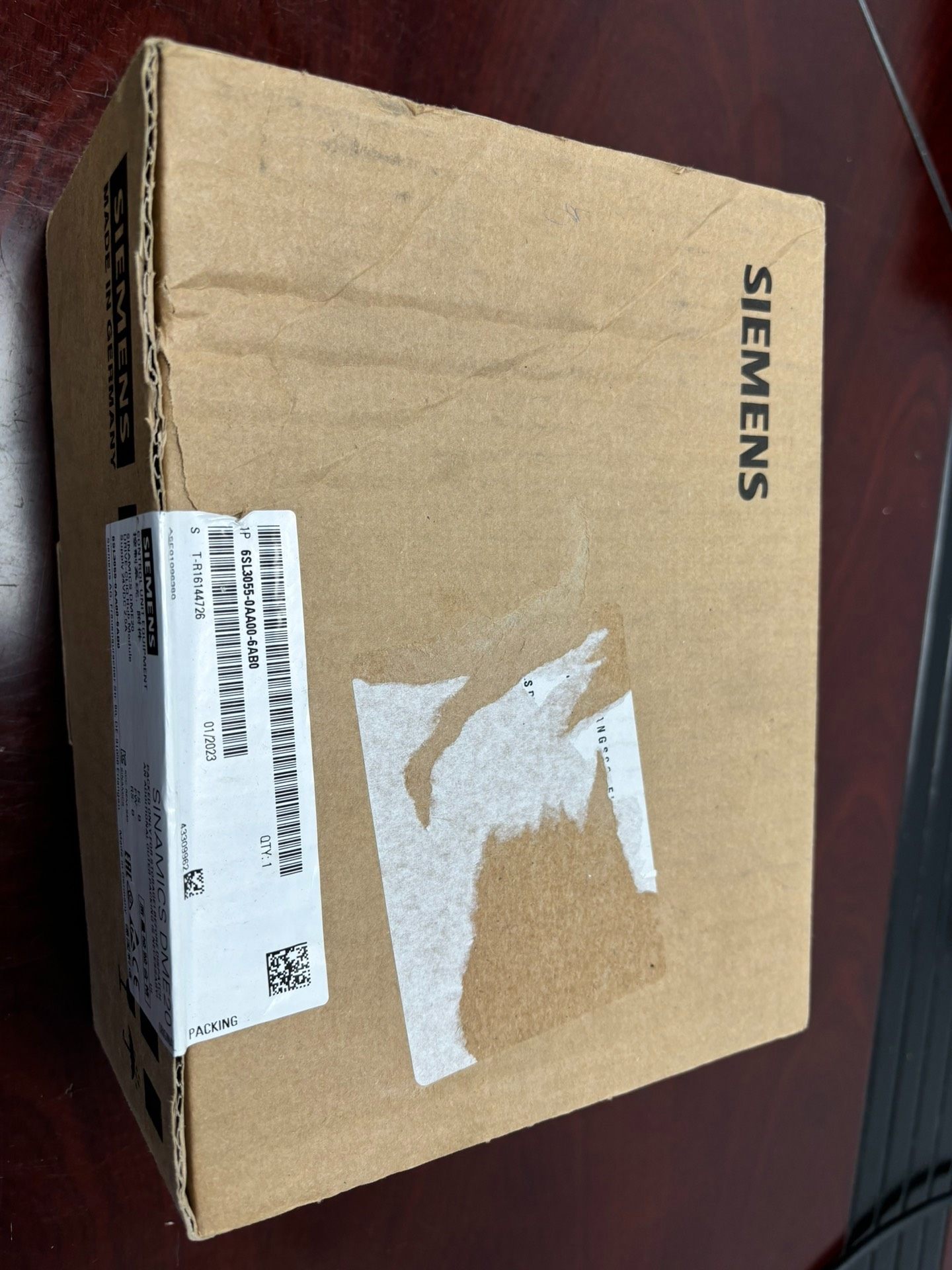 西门子模块6SL3055-0AA0-6AB0全新未拆封