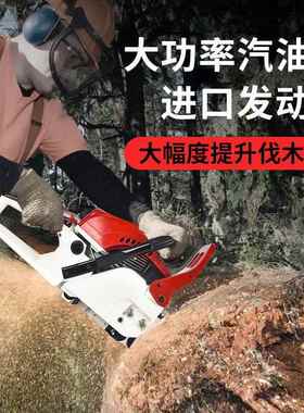 中马油5450/5800锯5LBU9/6汽油锯伐木锯7专业进口大功率